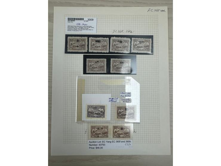 plus a few $5 stamps with different varieties. Please view.